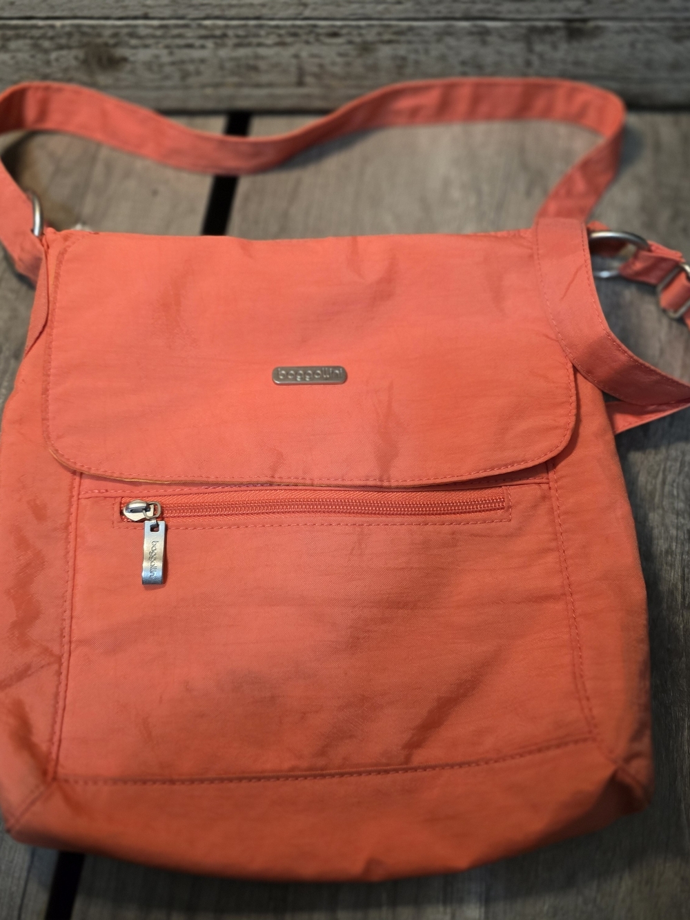 Baggallini Orange Crossbody Bag